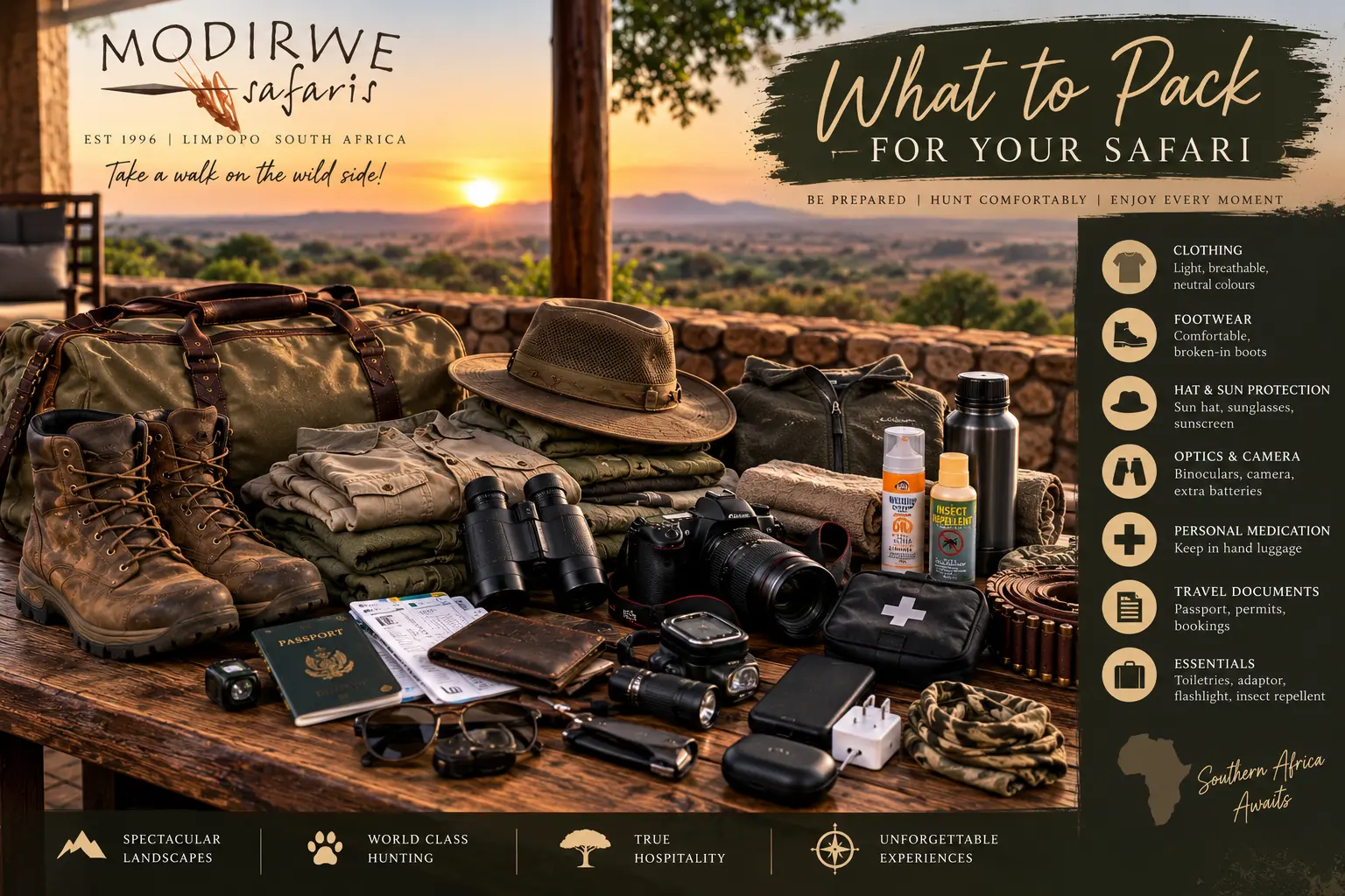 Flying to South Africa for a Limpopo Hunting Safari: Airport, Transfers & Packing Guide gallery image