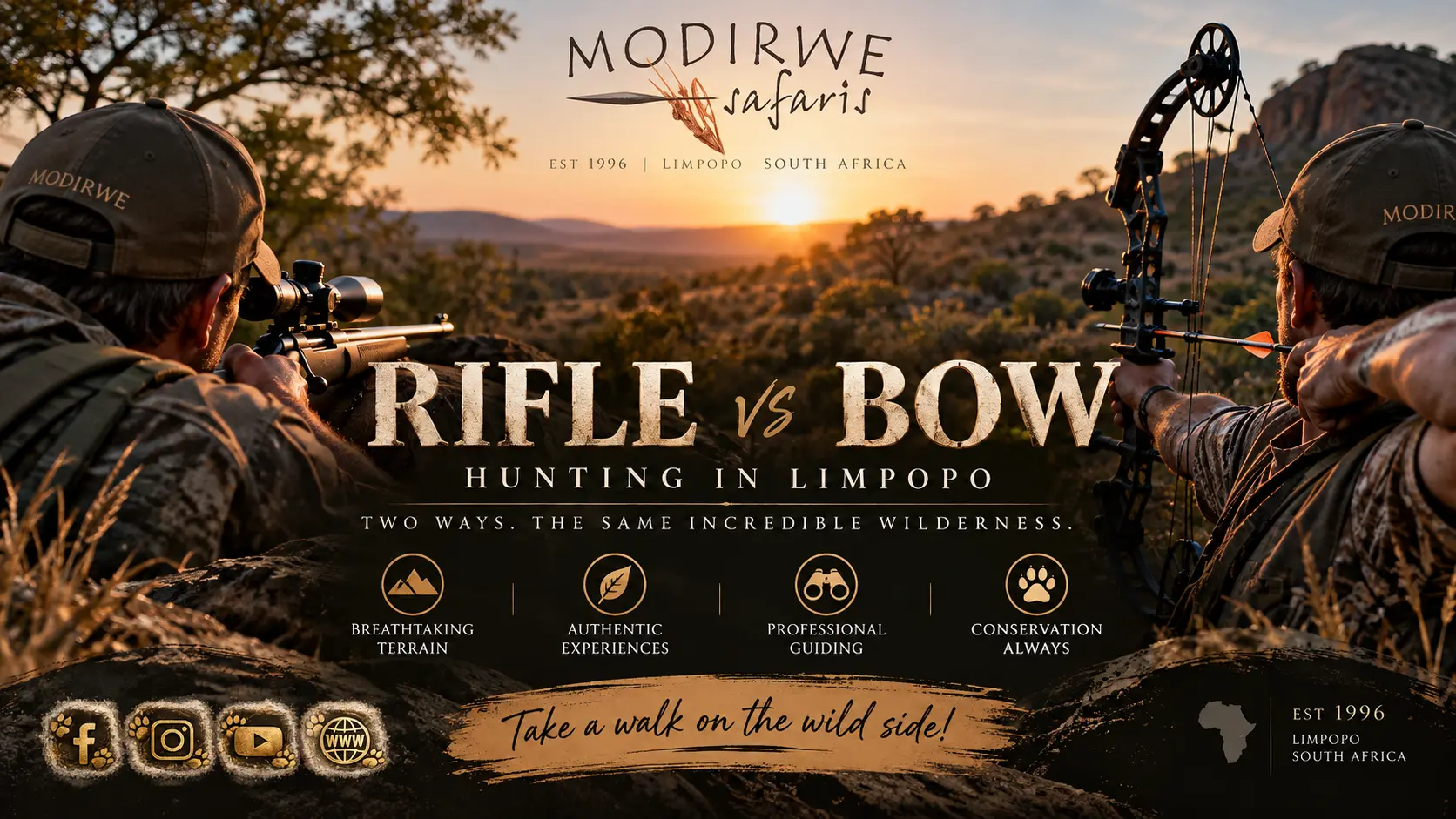 Rifle vs Bow Hunting in Limpopo: Which Safari Experience Is Right for You?